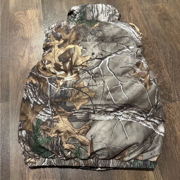 RealTree Camouflage Puffer Vest Girls Size Small (6-7) hunting camo - Picture 4 of 8
